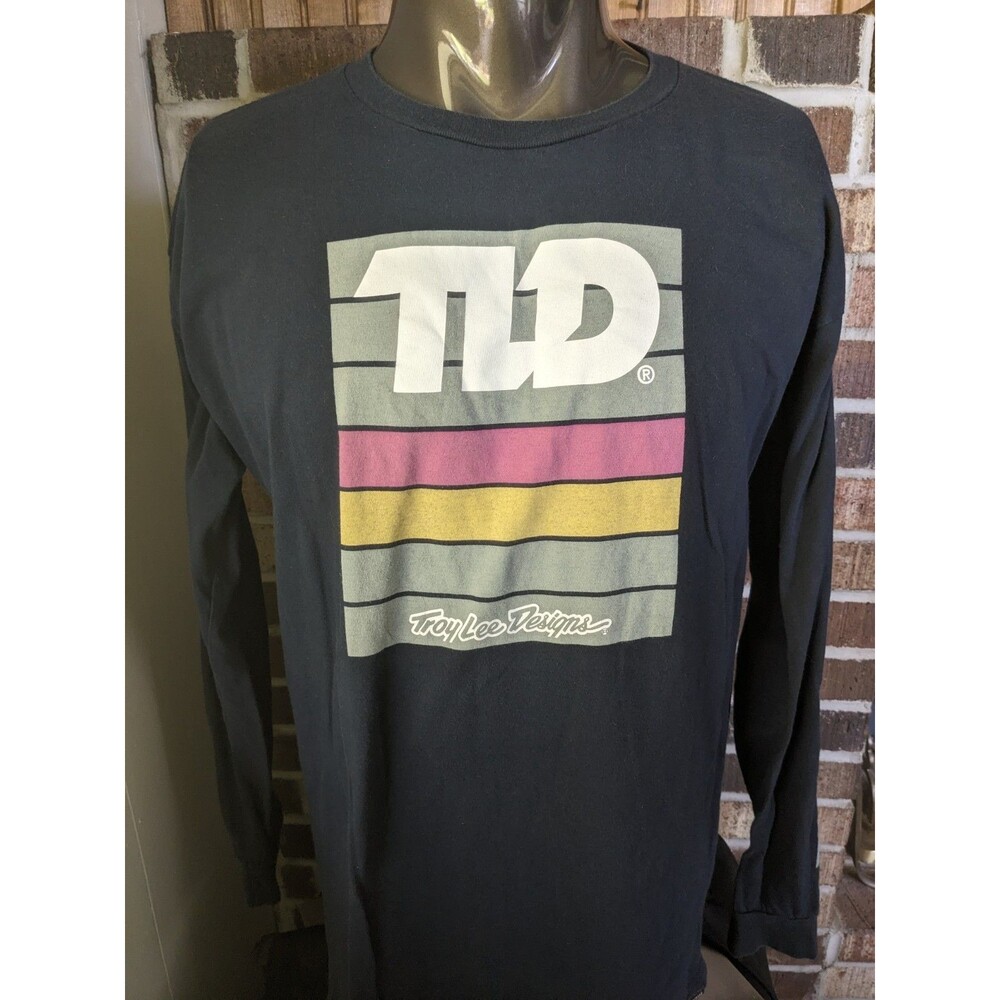 Troy Lee Designs Pregame Long Sleeve Tee Sz Large For The Worlds Fastest Racers